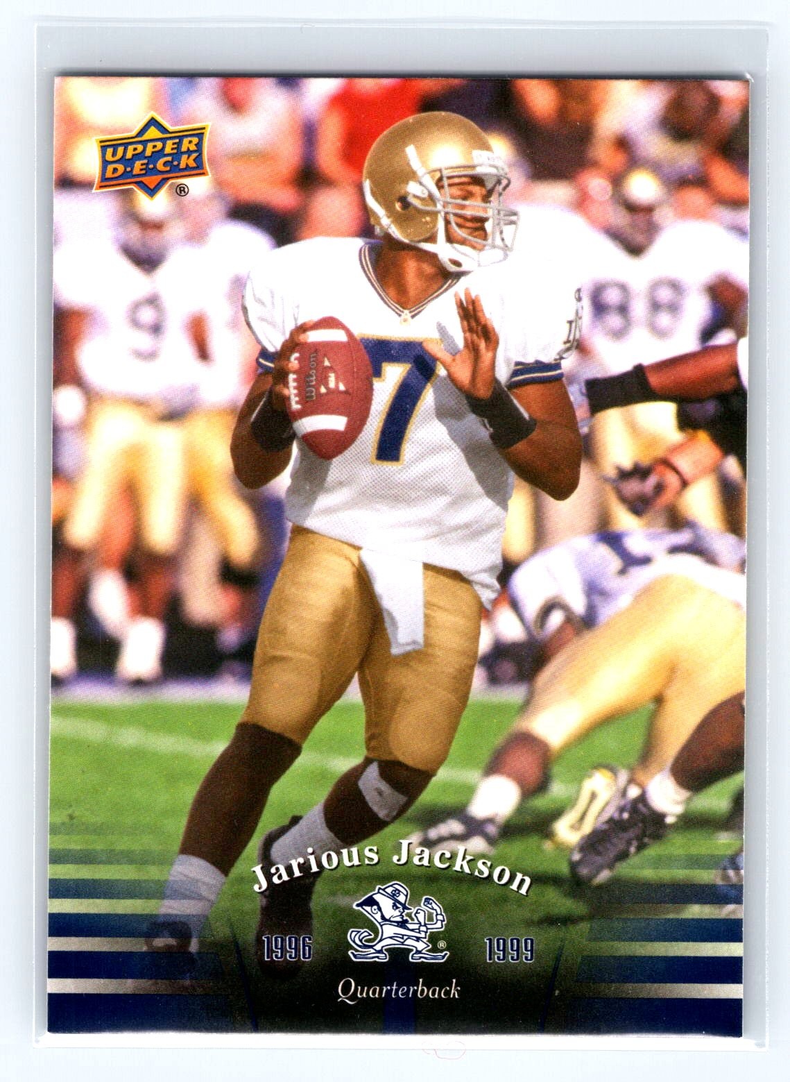 2013 Upper Deck University of Notre Dame #73 Jarious Jackson