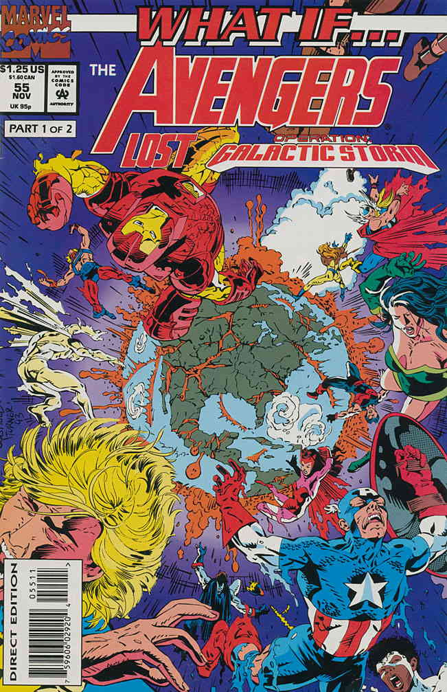 Marvel What If Vol 2 #55 FN Avengers Galactic Storm - combined shipping