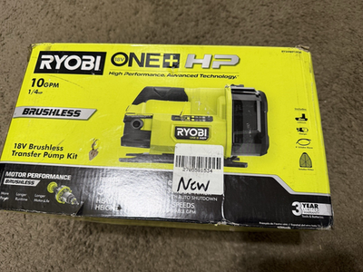 #ad Ryobi ONE HP 18V Transfer Pump W 2 Ah Battery and Charger Cordless RY20WP182K $159.99