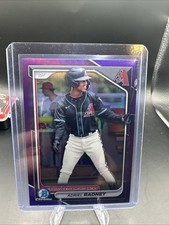 2024 Bowman Chrome Draft Adriel Radney Purple /250