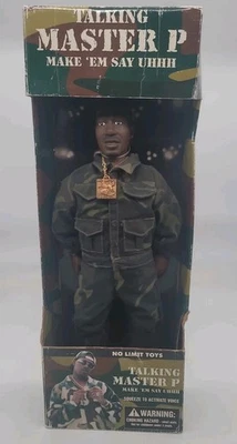 Talking Master P Doll Action Figure No Limit Toys 