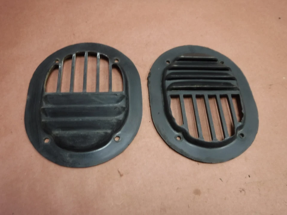 Jeep J10 J20 Wagoneer  Kick  Panel  Duct  Vent Covers Free Ship - Image 2 of 3