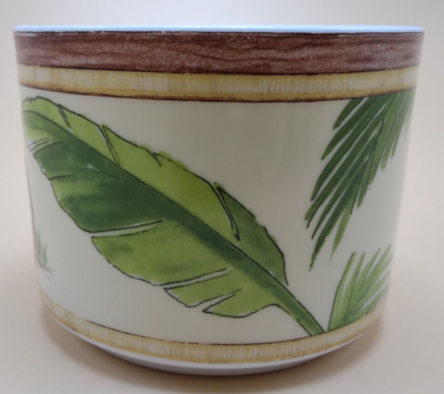 Coffee Mug Tea Cup American Atelier at Home Monkey Bamboo Palm