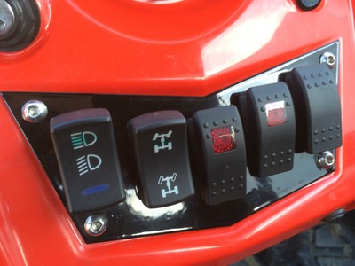 Dash Switch Panel w//switches Polaris RZR RZR4 Crew 900 800 570 UTV Side by Side