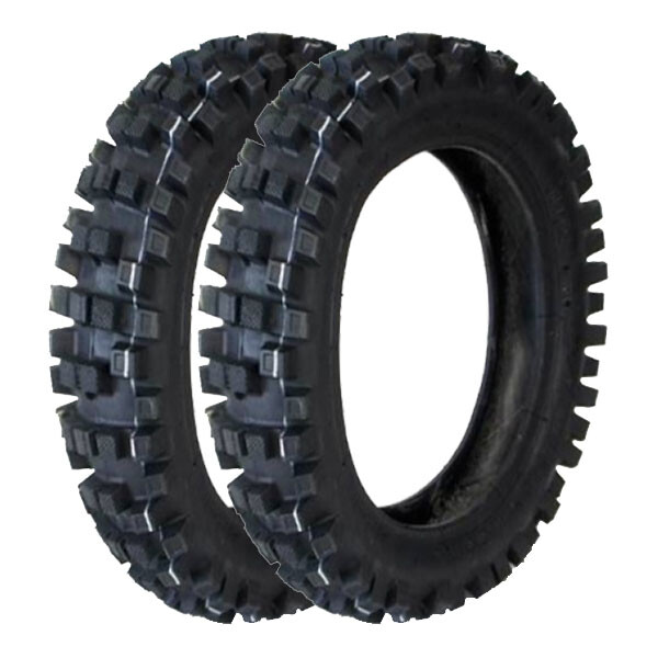 TYRE PAIR VEE RUBBER 100/90-19 57M + 100/100-18 59M VRM-140