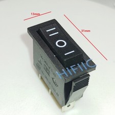 SOKEN RK1-11 Rocker Switch 16A 125/250VAC T100/55 3 Pins 3 Positions