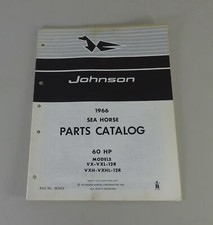 Teilekatalog OMC Johnson Outboards / Außenborder 60 PS Models Stand 1965