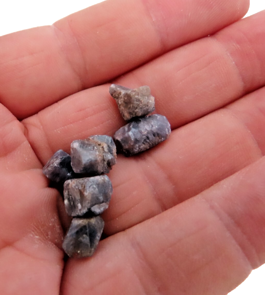 25ct Pack of Raw Natural Sapphire Stones, Untreated | eBay
