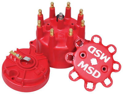 MSD 84315 MSD Red Cap/Rotor Kit contains Small Diameter MSD Cap, PN 8431,PN 8467