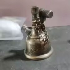 Men Handmade Brass Antique Lighter Classic Retro Fuel Oil Lamp Vintage Lighters