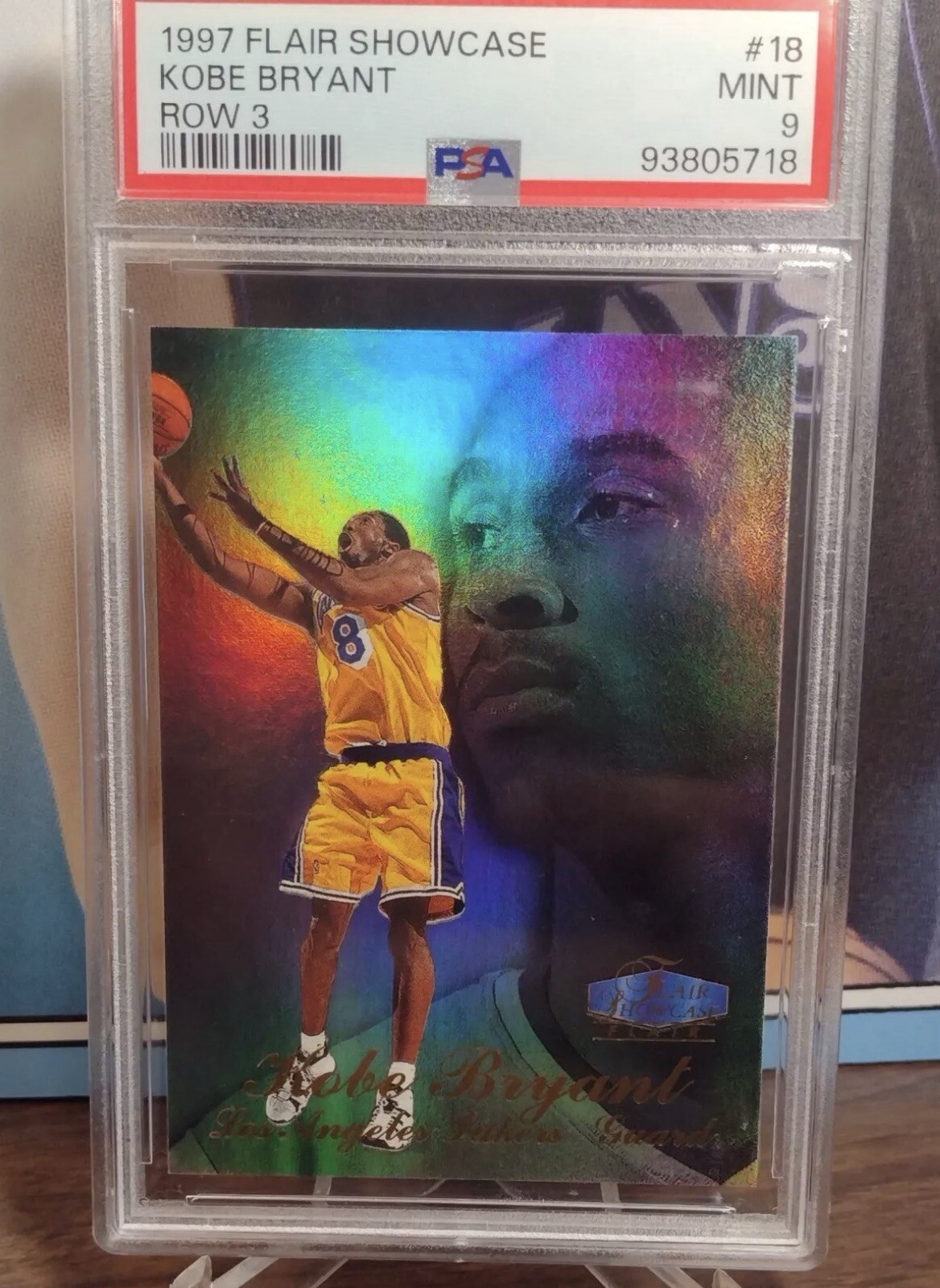 97-98 frair showcase Kobe Bryant Row1〜3