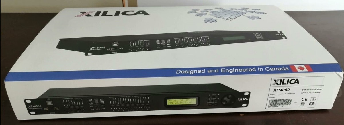 1PC NEW XILICA XP-4080 XP4080 4-in-8-out digital audio processor