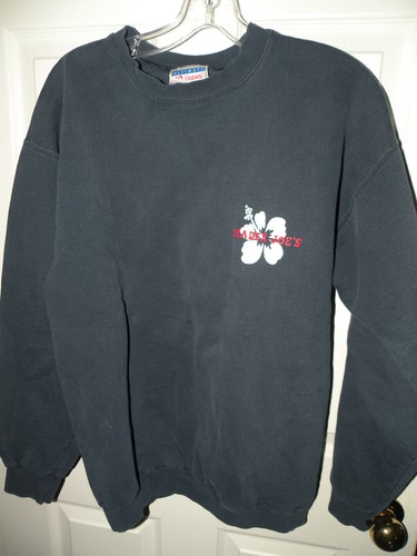 Trader Joes Blue Crew Neck Sweatshirt 