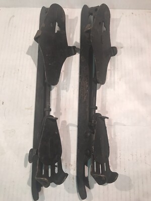 Ice Skates RARE Antique Vintage Samuel Winslow National Club Worcester MA