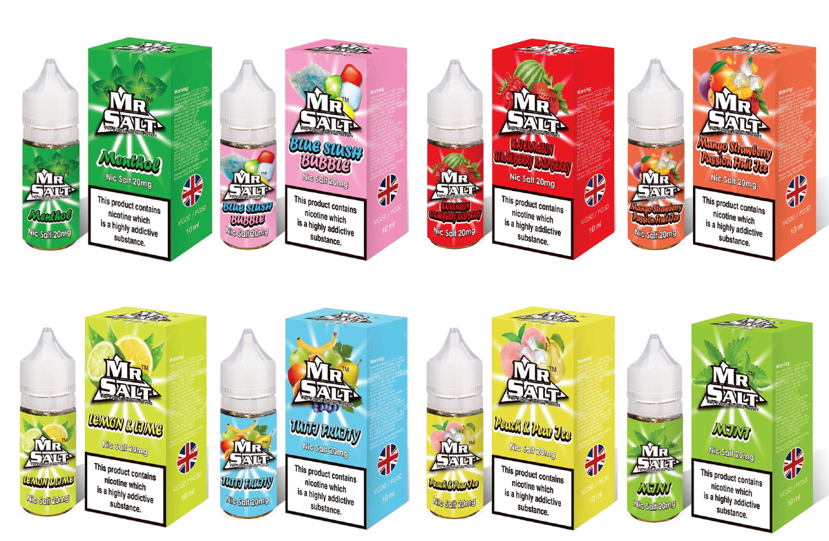 mr salt vape juice Nic Salt 10ml E Liquid 10mg 20mg 50Vg/50Pg 5x10ml/10x10ml Flavor:Christmas Edition - Watermelon Ice High Nicotine kang vape flavors KangVape