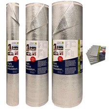 Reflective Insulation Holiday Park Home Improve Thermal Reduce Draughts