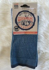 Wigwam Unisex Socks Dark Gray mid-calf Women's Size 6-10 Men's Size 5-9.5