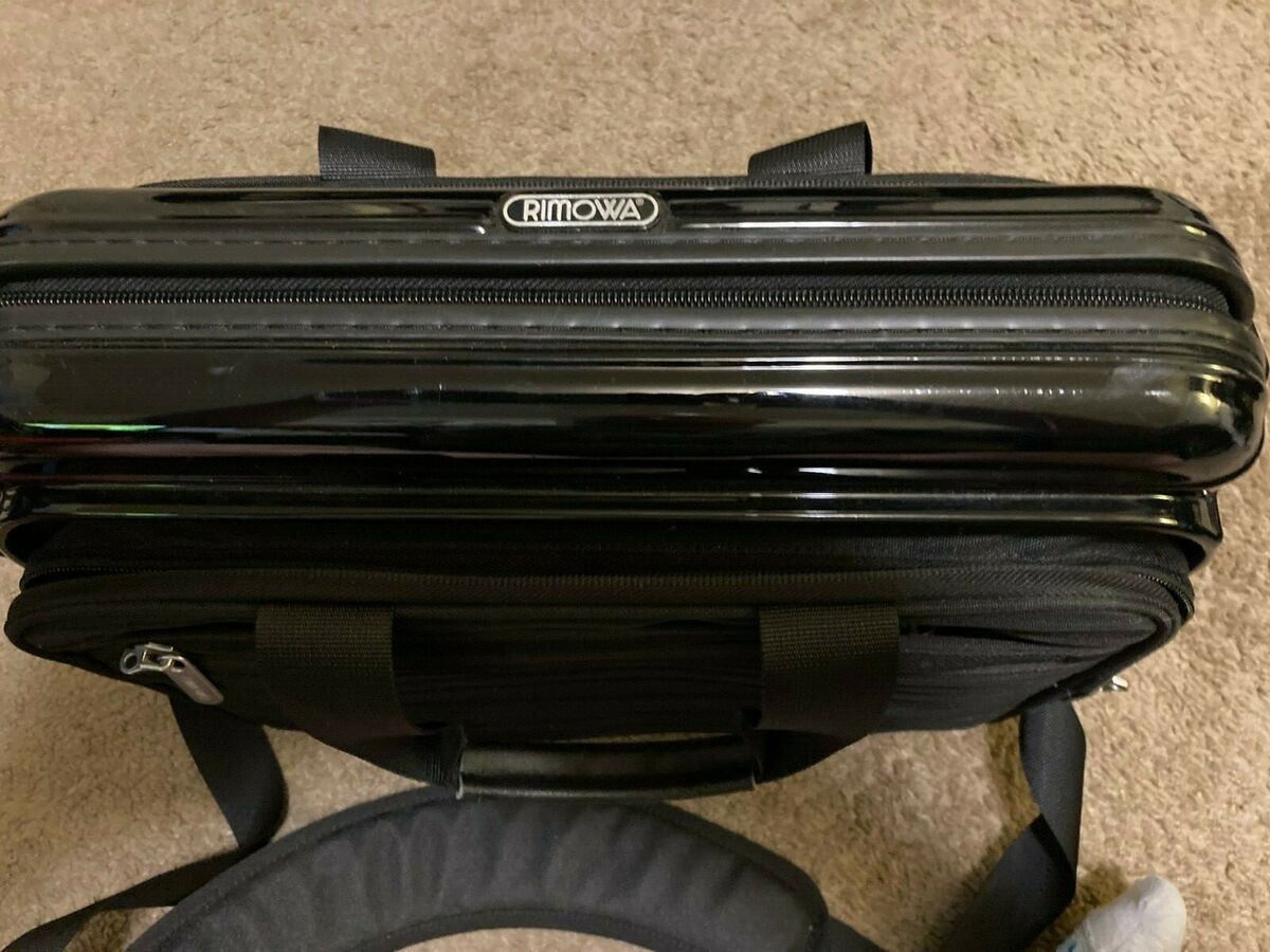 Rimowa Deluxe Hybrid Laptop Briefcase Black Excellent | eBay Rimowa Deluxe Hybrid Laptop Briefcase Black Excellent | eBay