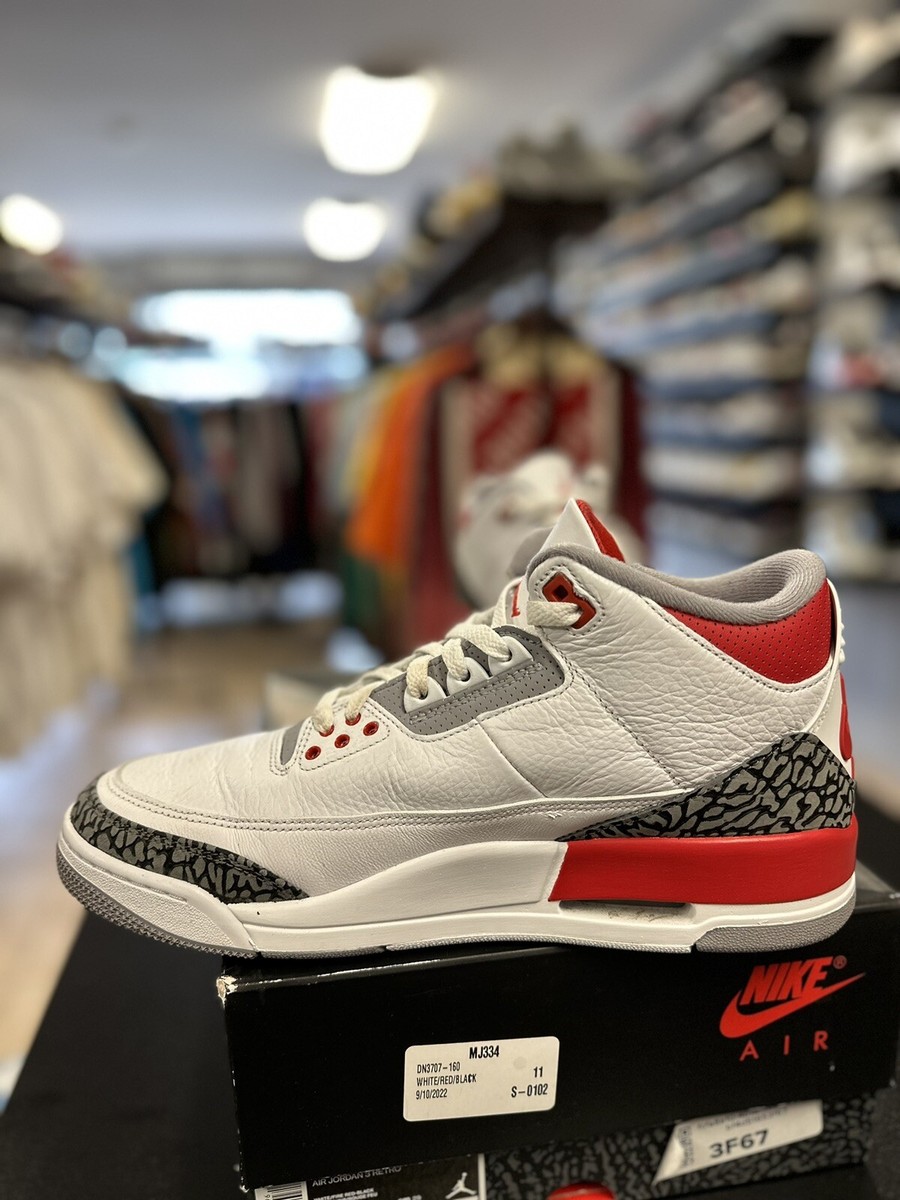 Size 11 - Jordan 3 Retro Mid Fire Red DN3707 160 100% Authentic