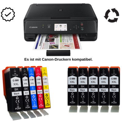 XL Original und versiegelte Tintenpatrone, Set von 4, 5 und 6