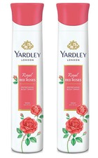 Yardley London Red Rose Deodorant For Women 150-ML Pack of 2 Free Shipping