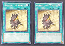 Yugioh TCG - 2x Against the Wind - DP11-EN018 - 1st Edition - NM/LP - Crow, 2021