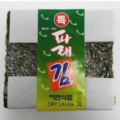 Korean Premium Parae Seaweed Dried Yaki Sushi Nori Raw Gimbap Roll 100 Sheets