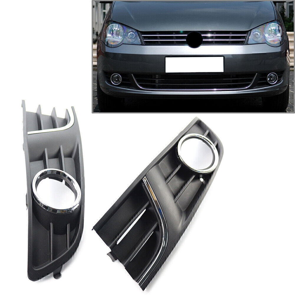 Front Bumper Fog Light Cover For VW Polo 2011-2013 2012 6QD854661A 6QD854662A