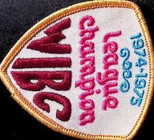 Vintage Bowling Batch 1974-1975 League Champion WIBC Retro