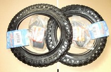 2 awina Reifen + 2x Schlauch 12"  12 1/2 x 2 1/4 = 54-203 Kinderwagen Dreirad