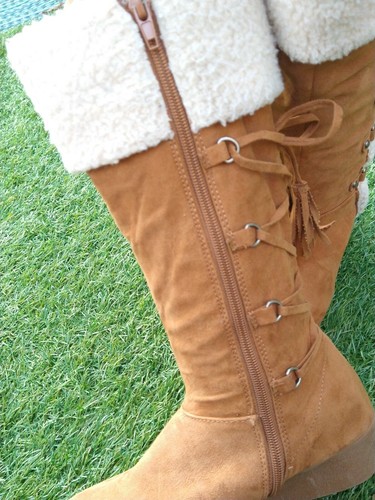 womens red ankle boot