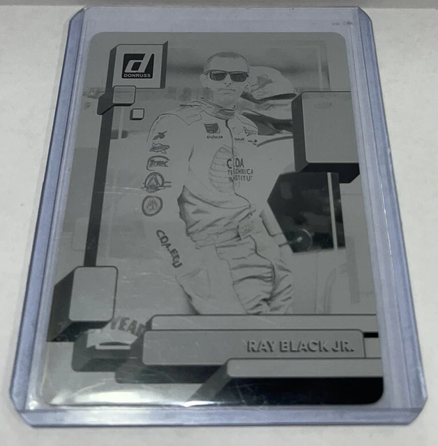 1/1 Ray Black Jr Donruss 2023 Printing Plate