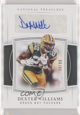 2019 Panini National Treasures Rookie Signatures 39/99 Dexter Williams Auto s3g