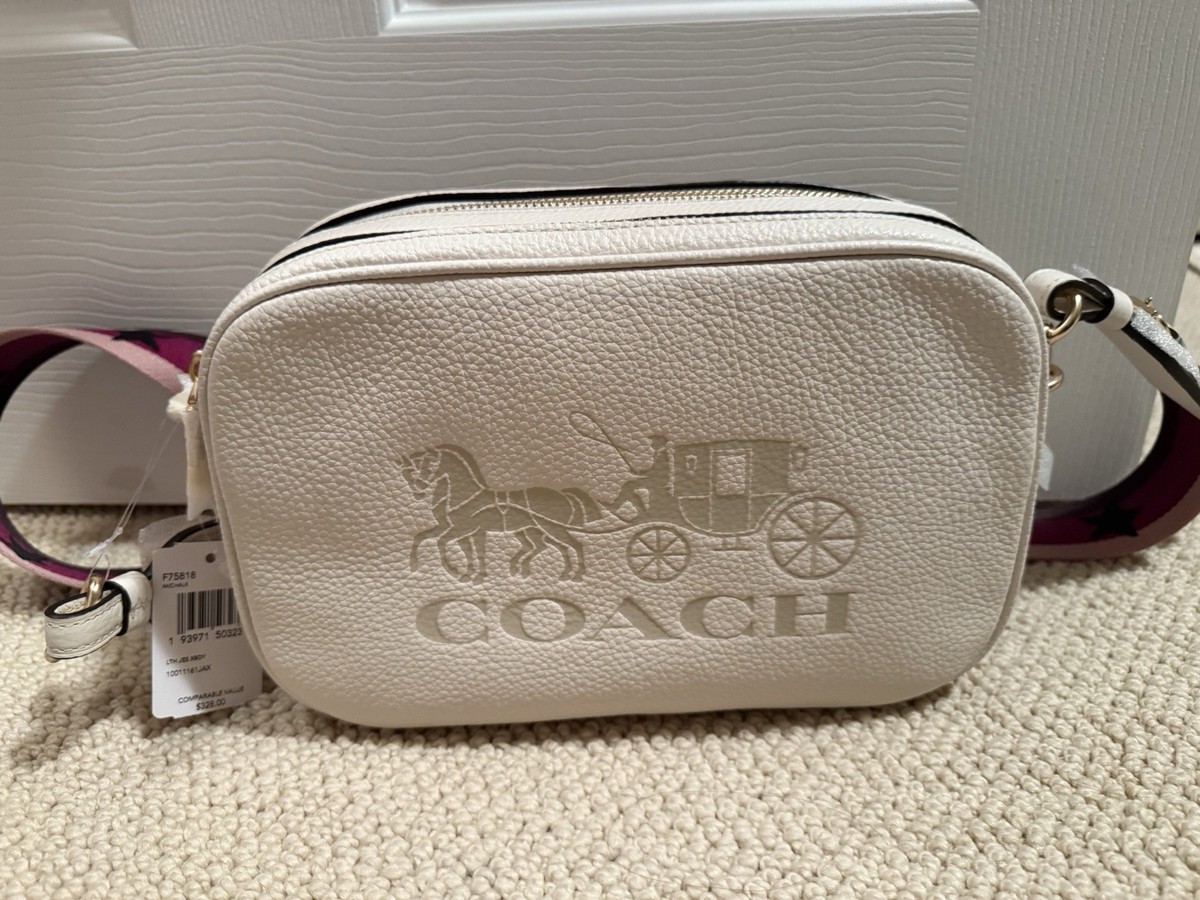 Coach F75818 Jes Crossbody Bag - Black/Gold for sale online | eBay