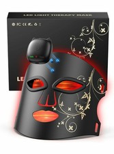 Novurial Red Light Therapy for Face   8 Light Modes with 850nm Near-Infrared, 28