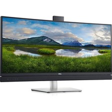 Dell C3422WE 34" Curved USB-C Ultrawide Monitor WQHD IPS 3440x1440 Built-in Cam