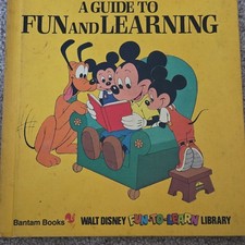 Walt Disney Fun-to-Learn Library Guide Mickey Mouse Pluto Disney
