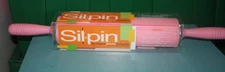 SIL-PIN 12" X 3" PINK SILICONE ROLLING PIN NEW NWT