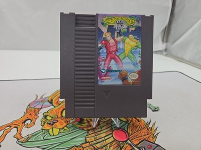 Battletoads/Double Dragon NES Game Only Tested Authentic. Ships W. Protector