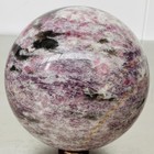 Natural Red Tourmaline Quartz Crystal Stone Sphere Ball Healing 4020G — photo 6