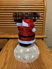 Bath & Body Works, Santa Glitter Water Globe, Lights Up. 3 Wick Candle Holder ￼￼ — photo 4