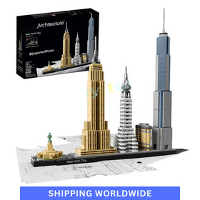 Architecture Building Blocks Bricks City Skyline Model Chicago Las Vegas Venice