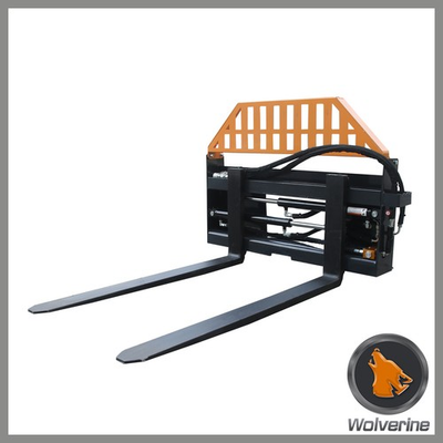 #ad Wolverine 4000LBS Hydraulic Adjustable Forks Skid Steer Attachment For Bobcat US $1388.00
