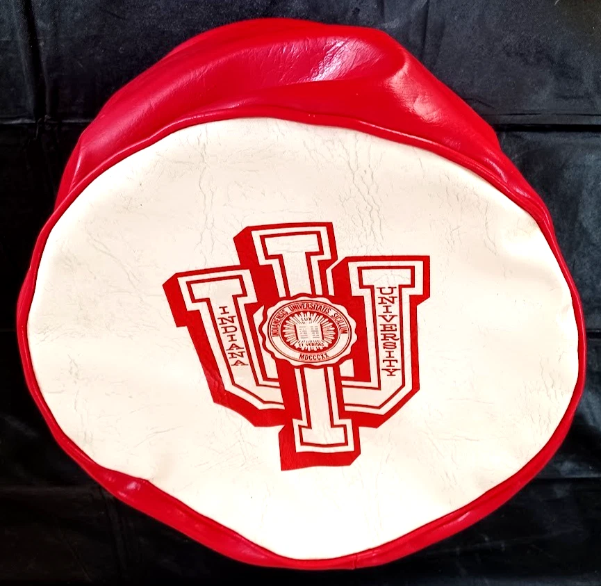 Indiana University Hoosiers - Taburete asiento cojín bolsa frijoles DE COLECCIÓN - IU RARO Foto 4 de 4