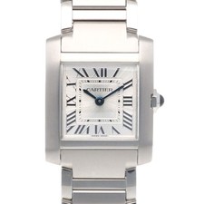 CARTIER Tank francaise SM Watches 4472(WSTA0065) Stainless Steel used