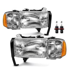 Dodge Ram 1500 2500 3500 Headlights Assembly 1994 2001 Replacement Parts For