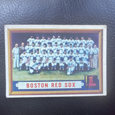 Topps 1957 Boston Red Sox #171 MLB Baseball Card Team Card Base Set