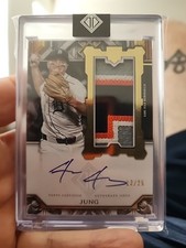 2025 Transcendent Jace Jung Rookie Showcase Patch Auto Variation 12/25 Tigers