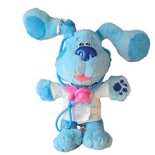 Blues Clues Tv Check-Up Talking Dog Sounds Lights Interactive Plush Doctor Toy