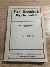 Baseball Cyclopedia 1922 with All 12 Supplements 1923-1933 Baseball Magazine